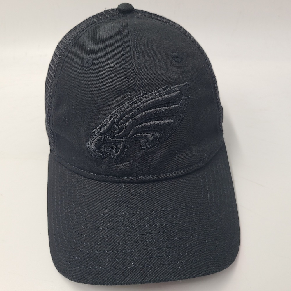 Philadelphia Eagles Hat Snapback Trucker Mesh Fanatics Black NFL Football Men